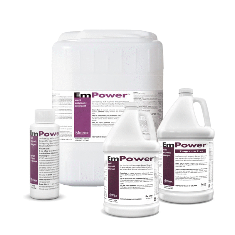 EmPower Dual Enzymatic Instrument Detergent Disinfectant